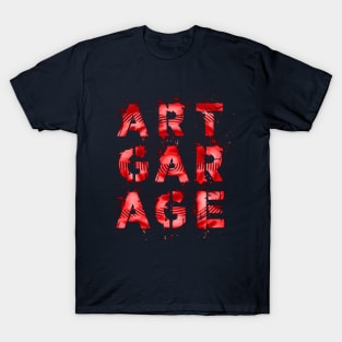 Street Art Garage Splash Graffiti T-Shirt